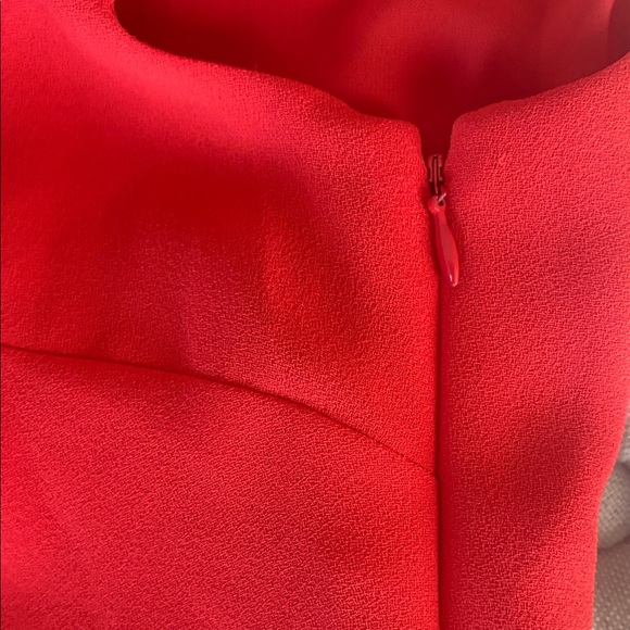 J. CREW Red Dress. Size 6 - Picture 9 of 14